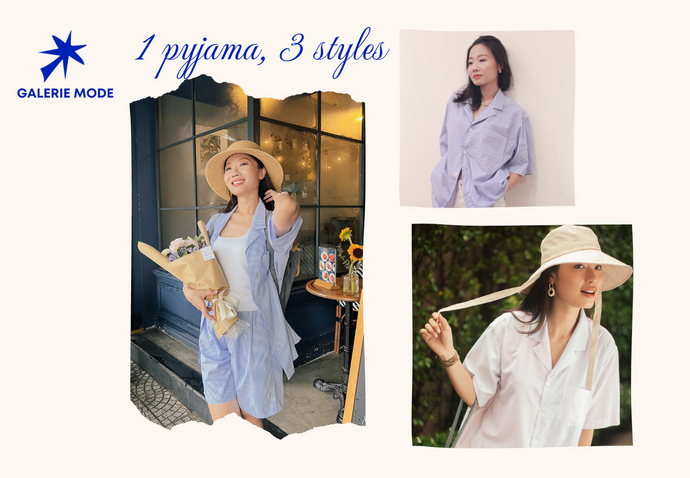 1 pyjama, 3 façons de porter 