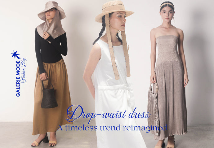 Drop waist dresses: A Timeless Trend Reimagined