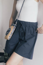Load image into Gallery viewer, Poplin shorts navy