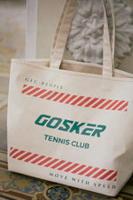 Load image into Gallery viewer, Tennis Club soft large tote with soft handle