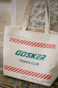 Gosker doux grand fourre-tout Tennis Club avec poignée souple
