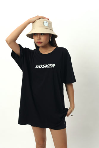 T-shirt noir sans couture Gosker
