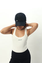 Load image into Gallery viewer, White tank bodysuit Gosker logo