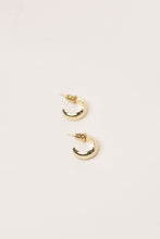 Load image into Gallery viewer, Gwen gold mini hoop earrings