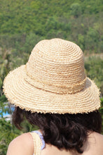 Load image into Gallery viewer, Mekong Lush Urban raffia hat