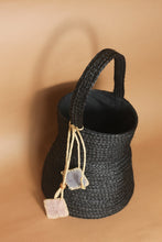Tải hình ảnh vào Thư viện hình ảnh, Arybayo black raffia jug bag