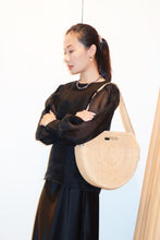 Load image into Gallery viewer, Marjolie raffia bag