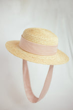 Load image into Gallery viewer, Yoyo Canotier raffia hat