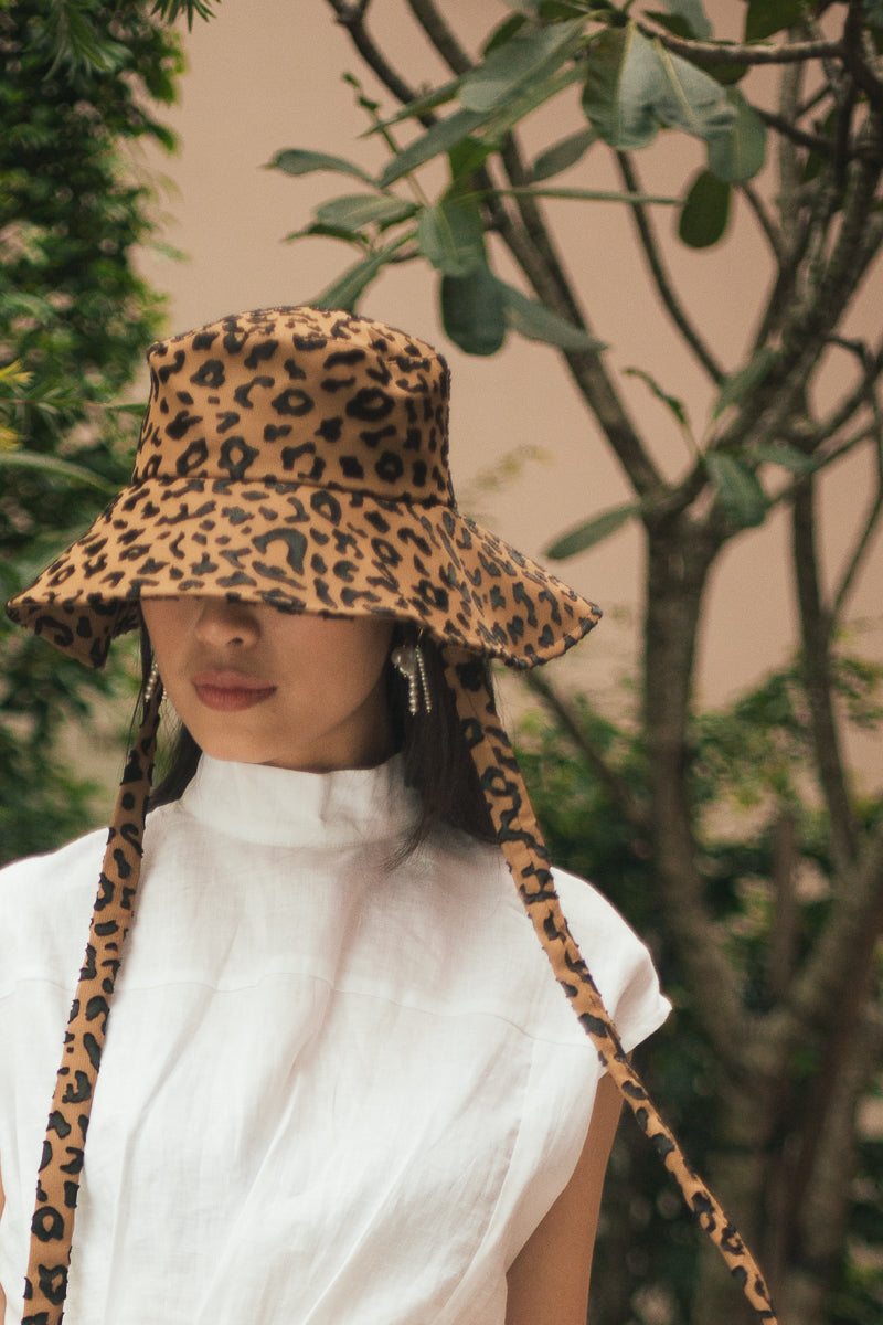 Leopard Lu hat
