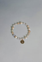 Tải hình ảnh vào Thư viện hình ảnh, Morgan bracelet from morganite and pearl