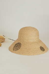Sandra hat, Raffia hat,  Eco Luxury
