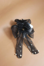 Load image into Gallery viewer, Sheer organza bow hair tie